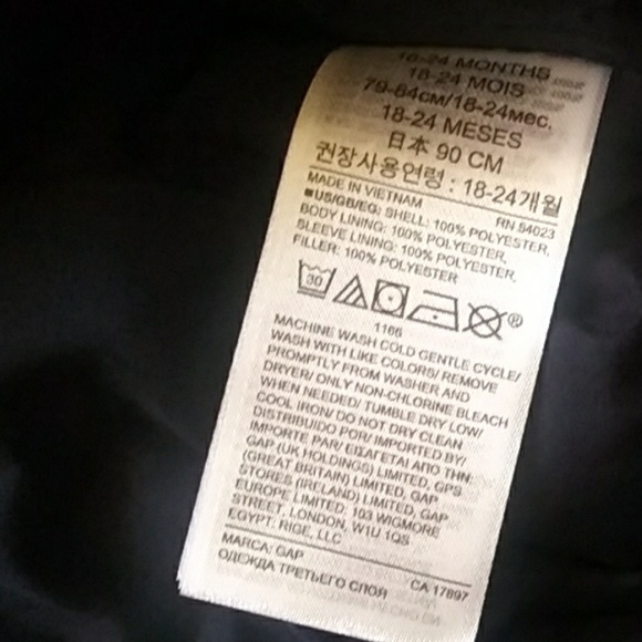 BABY GAP JACKET. - Picture 5 of 6